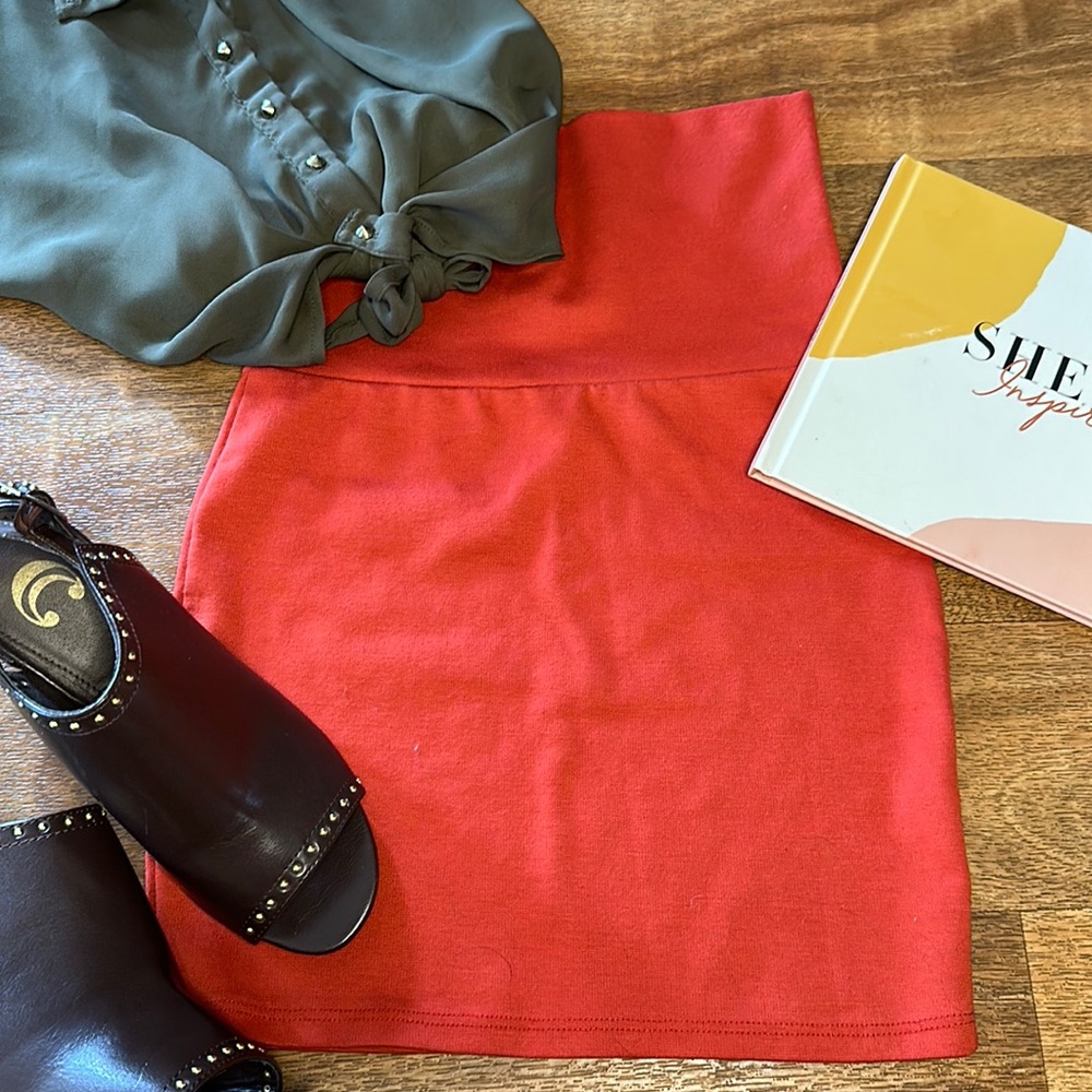 Nollie Dark orange Women’s Skirt